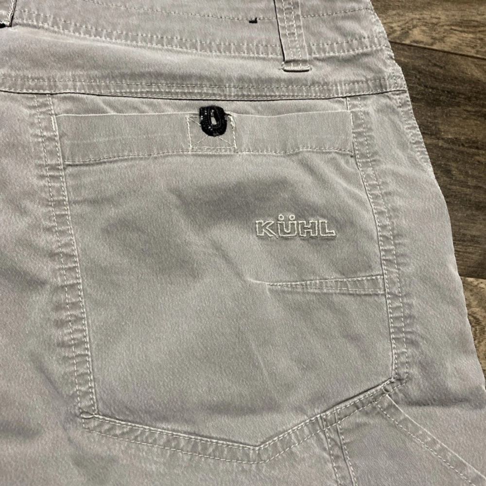 Kuhl Ramblr Cargo Shorts Mens 36 Zip Pockets Utility Hiking Vintage Patina Dye - Picture 5 of 16